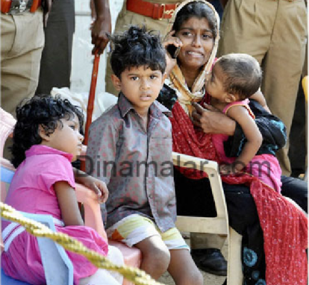 Tamil Jihadis used woman-children as shield